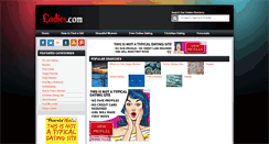 Desktop Screenshot of ladies.com