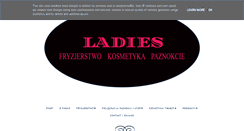 Desktop Screenshot of ladies.waw.pl